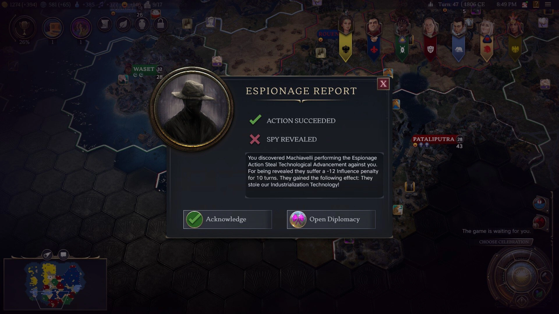 Скриншот Sid Meier’s Civilization VII 3